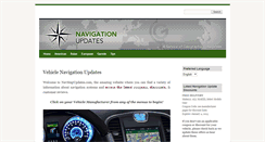 Desktop Screenshot of navmapupdates.com